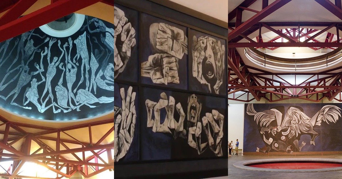 Pintura mural de la Capilla del Hombre