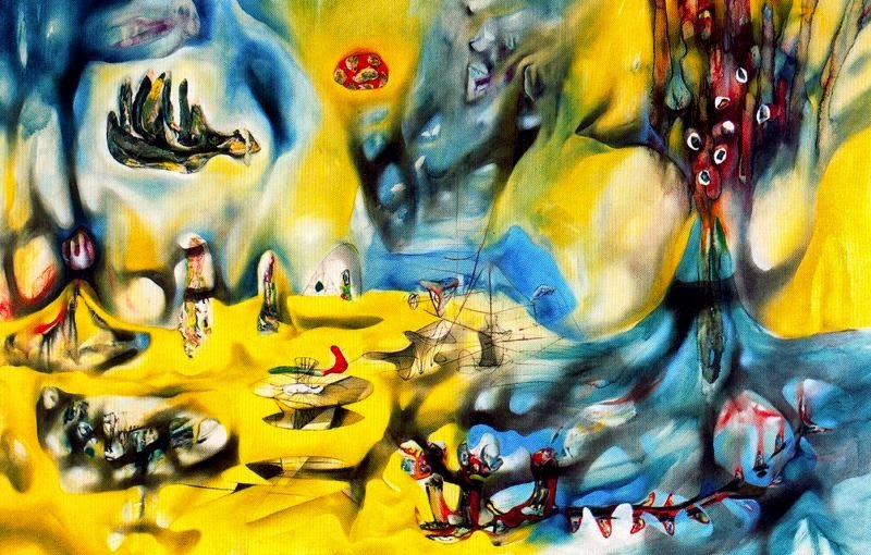 Pinturas surrealistas de Roberto Matta