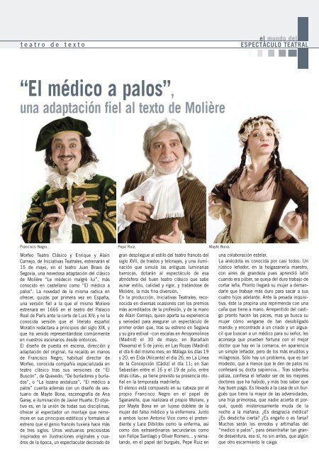 Cuál es el tema principal de la obra El médico a palos