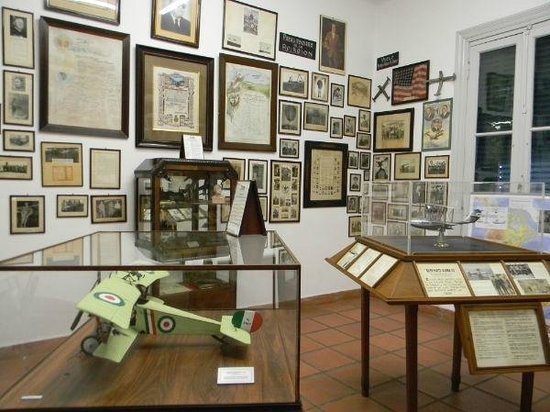Fotografía de una sala del Museo Histórico