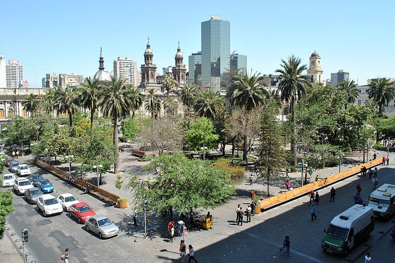 quien creo la plaza de armas un viaje historico en chile