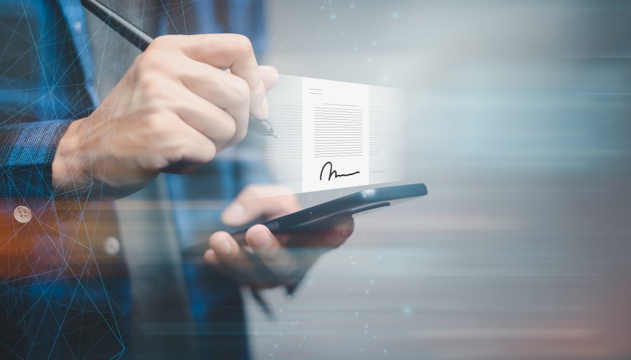 firma digital de un poder notarial