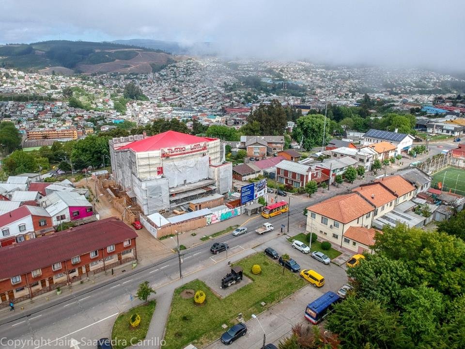 paisaje urbano de coronel y lota