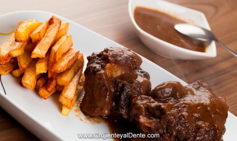 plato de lomo de toro chileno