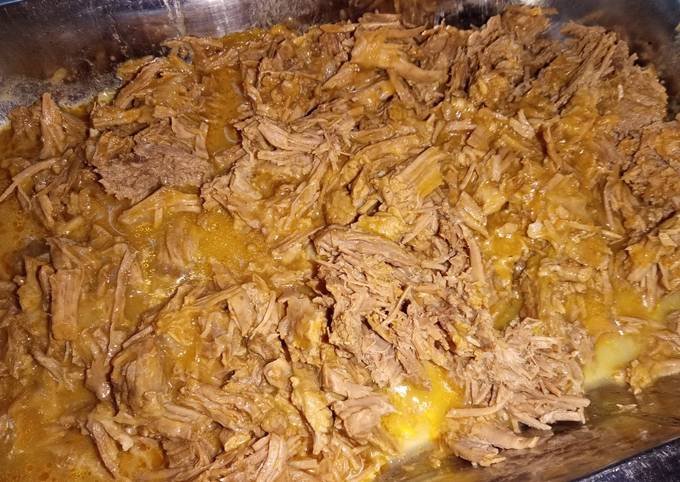 Cómo hacer carne mechada en olla a presión paso a paso