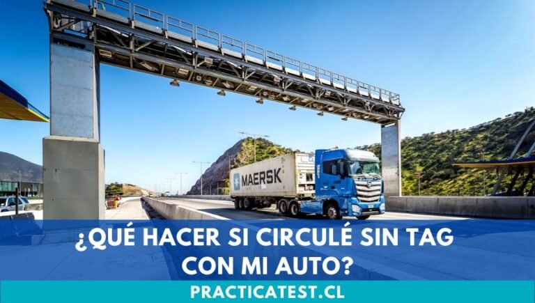 Cómo pagar peaje sin TAG en Chile: guía práctica