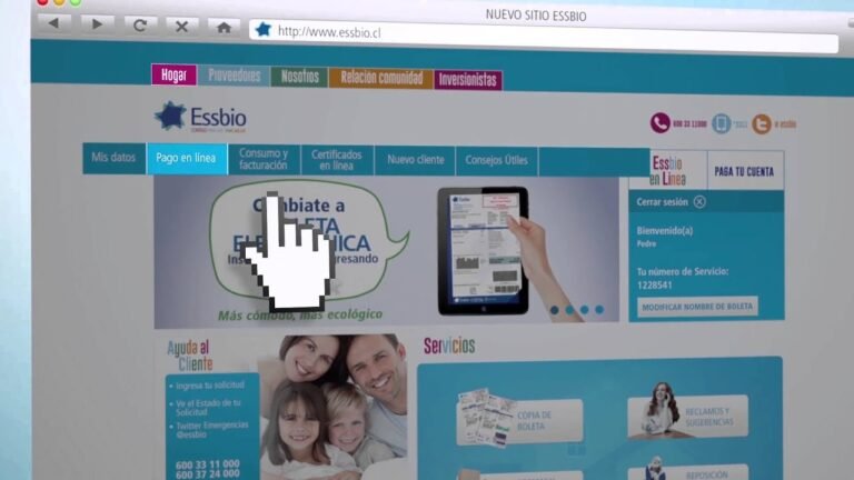 Cómo puedo pagar mi cuenta de agua Essbio en línea