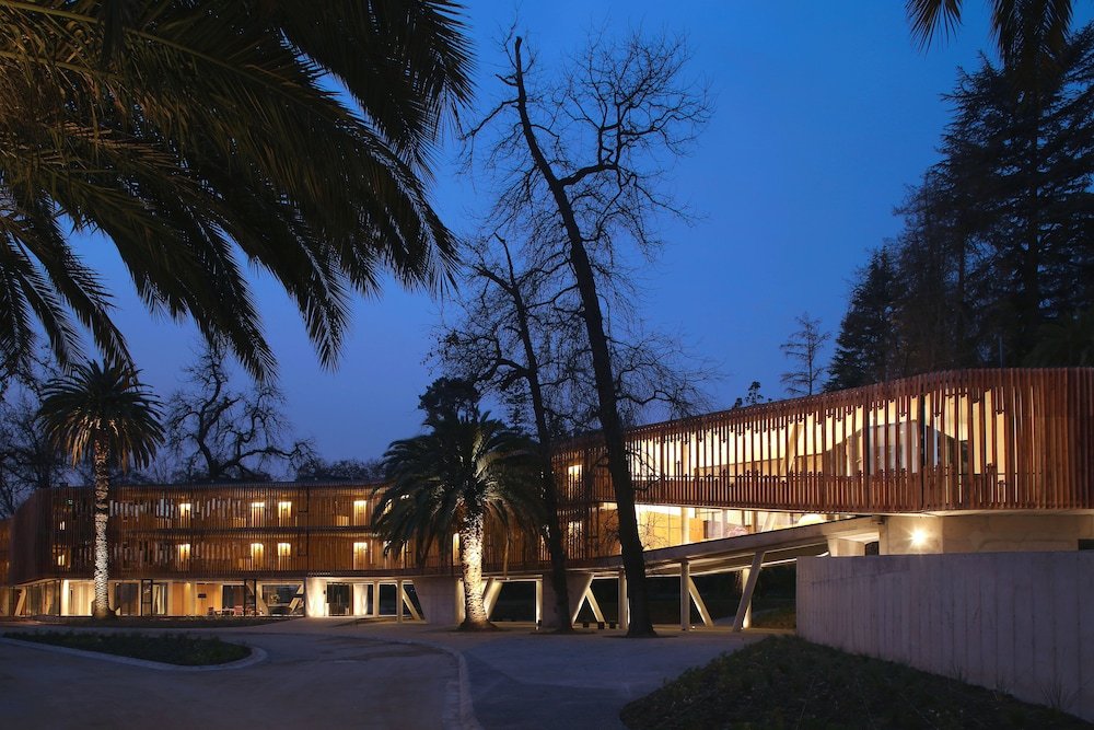 exterior de motel en puente alto