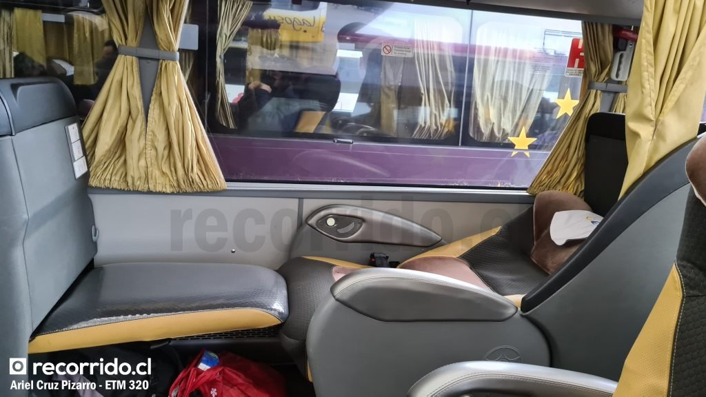 que incluye el servicio de salon cama premium en tur bus